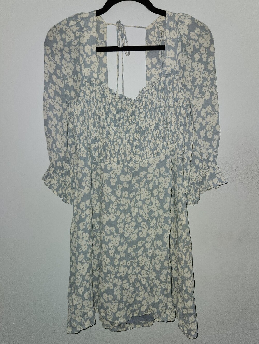 Reformation Zaria Floral Mini Dress XL - Picture 5 of 8